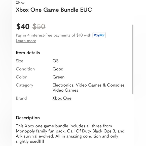 Xbox One Game Bundle EUC - Picture 11 of 11